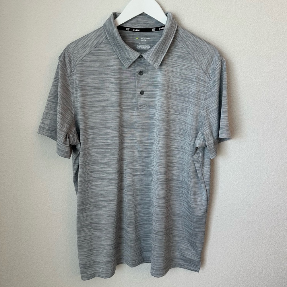 ⭐️ TEK GEAR Dry Tek Men’s Short Sleeve Polo Shirt